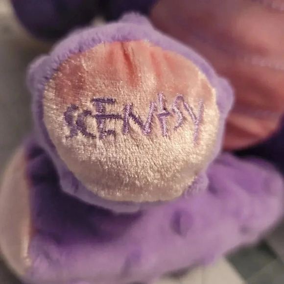 Scentsy Buddy Snap The Dragon Purple & Pink Stuffed Animal Plush Rerd. Scent Pak - Picture 5 of 16
